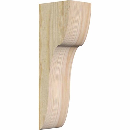 Carmel Rough Sawn Corbel, Douglas Fir, 6W X 8D X 24H